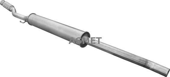Asmet 12.041 - Silencieux central droxauto.com