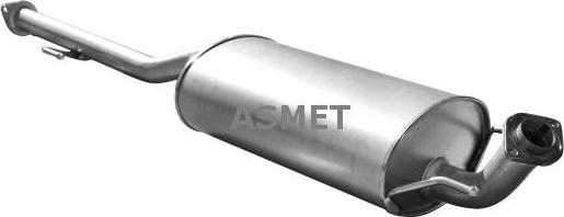 Asmet 20.051 - Silencieux central droxauto.com