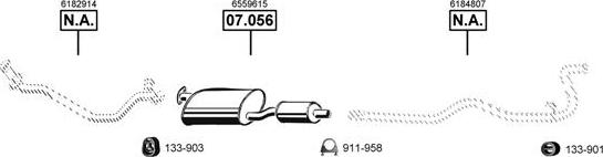 Asmet FO075215 - Échappement droxauto.com