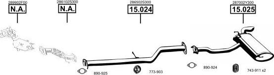 Asmet HY152030 - Échappement droxauto.com