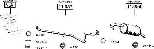 Asmet MA110710 - Échappement droxauto.com