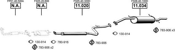 Asmet MA111945 - Échappement droxauto.com