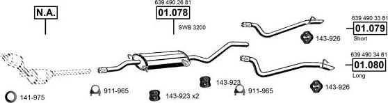 Asmet ME012670 - Échappement droxauto.com