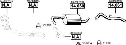 Asmet NI141220 - Échappement droxauto.com