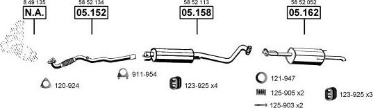 Asmet OP051480 - Échappement droxauto.com
