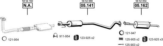 Asmet OP051520 - Échappement droxauto.com