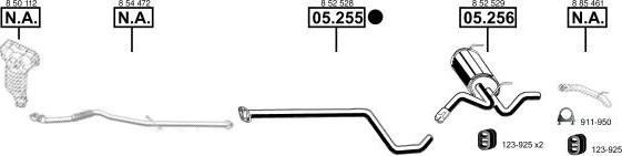 Asmet OP051787 - Échappement droxauto.com