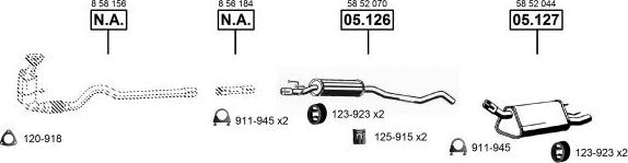 Asmet OP052300 - Échappement droxauto.com