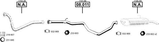 Asmet PE083310 - Échappement droxauto.com