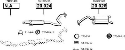 Asmet TO203100 - Échappement droxauto.com