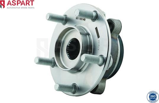 ASPART 1WHU1071 - Fusée d'essieu, suspension de roue droxauto.com