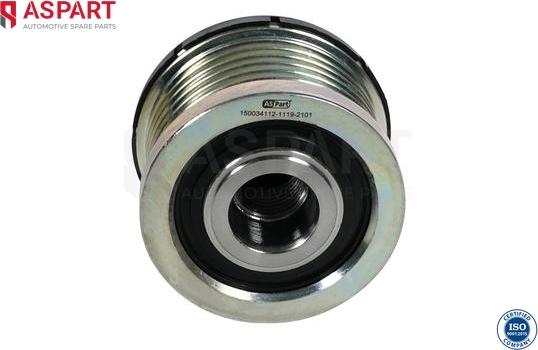 ASPART 8AFR1009 - Poulie, alternateur droxauto.com