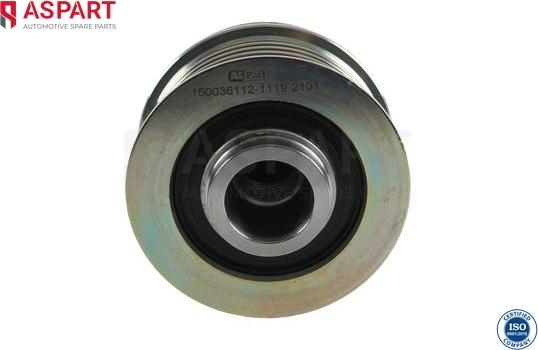 ASPART 8AFR1017 - Poulie, alternateur droxauto.com
