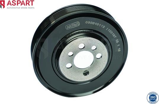 ASPART 8CBP1009 - Poulie, vilebrequin droxauto.com