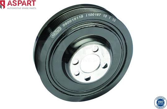 ASPART 8CBP1003 - Poulie, vilebrequin droxauto.com