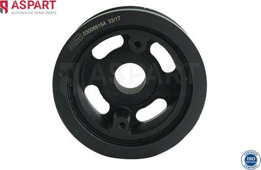 ASPART 8CBP1038 - Poulie, vilebrequin droxauto.com