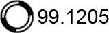 ASSO 99.1205 - Support, silencieux droxauto.com