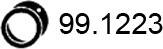ASSO 99.1223 - Support, silencieux droxauto.com