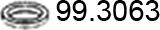 ASSO 99.3063 - Bague d'étanchéité, tuyau d'échappement droxauto.com