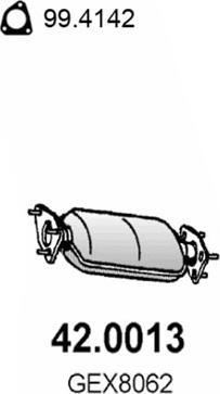 ASSO 42.0013 - Catalyseur droxauto.com