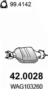 ASSO 42.0028 - Catalyseur droxauto.com