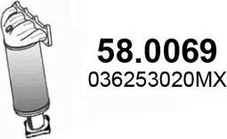 ASSO 58.0069 - Catalyseur droxauto.com