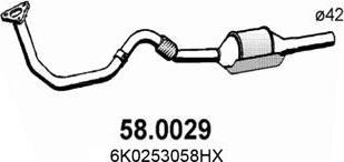 ASSO 58.0029 - Catalyseur droxauto.com
