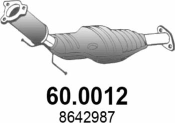 ASSO 60.0012 - Catalyseur droxauto.com