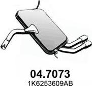 ASSO 04.7073 - Silencieux arrière droxauto.com