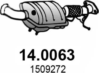 ASSO 14.0063 - Catalyseur droxauto.com