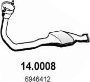 ASSO 14.0008 - Catalyseur droxauto.com