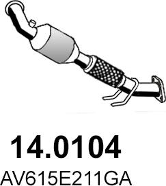 ASSO 14.0104 - Catalyseur droxauto.com