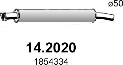 ASSO 14.2020 - Silencieux avant droxauto.com
