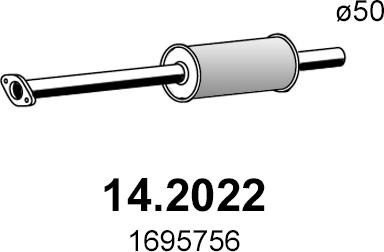 ASSO 14.2022 - Silencieux avant droxauto.com