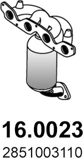 ASSO 16.0023 - Catalyseur droxauto.com