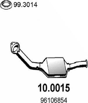 ASSO 10.0015 - Catalyseur droxauto.com