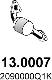 ASSO 13.0007 - Catalyseur droxauto.com