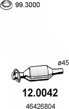 ASSO 12.0042 - Catalyseur droxauto.com
