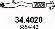 ASSO 34.4020 - Tuyau d'échappement droxauto.com