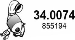 ASSO 34.0074 - Catalyseur droxauto.com