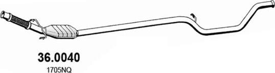 ASSO 36.0040 - Catalyseur droxauto.com