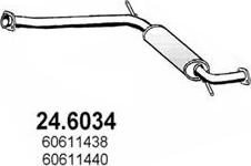 ASSO 24.6034 - Silencieux central droxauto.com