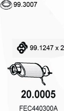 ASSO 20.0005 - Catalyseur droxauto.com