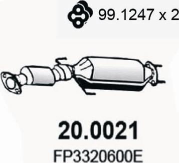 ASSO 20.0021 - Catalyseur droxauto.com