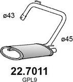 ASSO 22.7011 - Silencieux arrière droxauto.com
