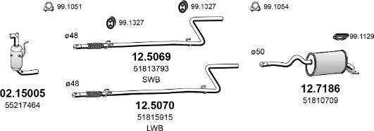 ASSO ART4509 - Échappement droxauto.com