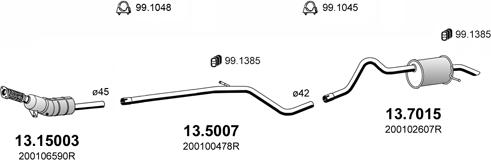 ASSO ART4658 - Échappement droxauto.com