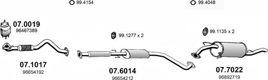 ASSO ART4610 - Échappement droxauto.com