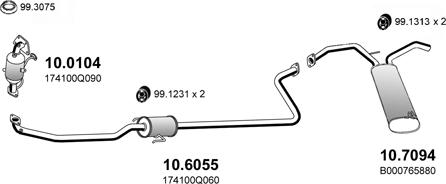 ASSO ART4620 - Échappement droxauto.com