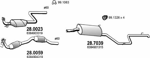 ASSO ART4058 - Échappement droxauto.com